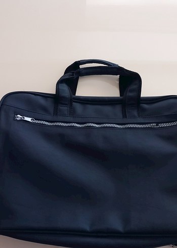 Fermuarlı Lacivert Erkek Evrak Çantası - Görsel 7