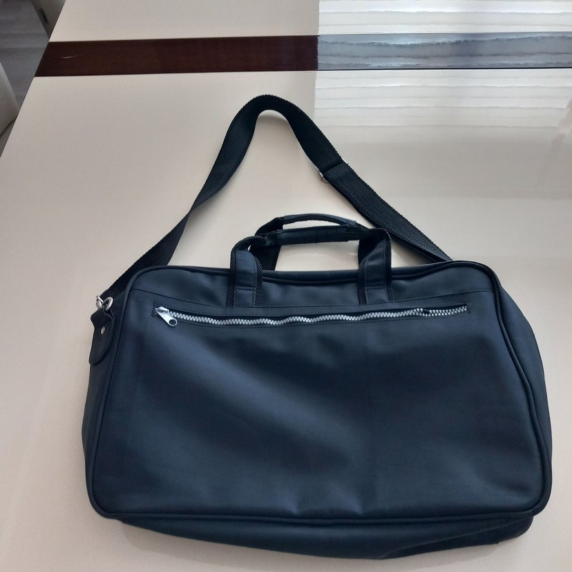 Fermuarlı Lacivert Erkek Evrak Çantası - Görsel 2