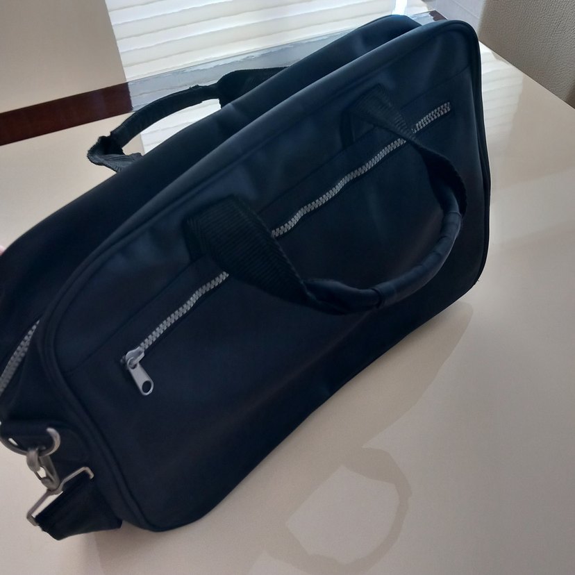 Fermuarlı Lacivert Erkek Evrak Çantası - Görsel 3