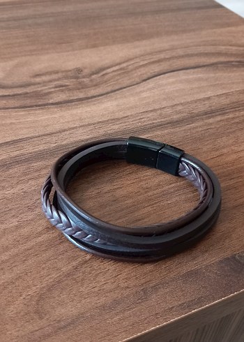 Kahverengi Erkek bileklik - Görsel 9