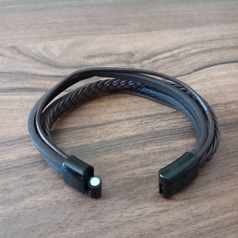 Kahverengi Erkek bileklik - Görsel 2