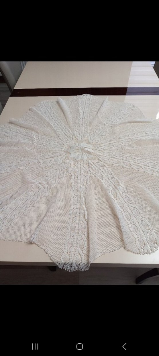 El Örgüsü  Dantel fiskos Örtüsü - Görsel 3