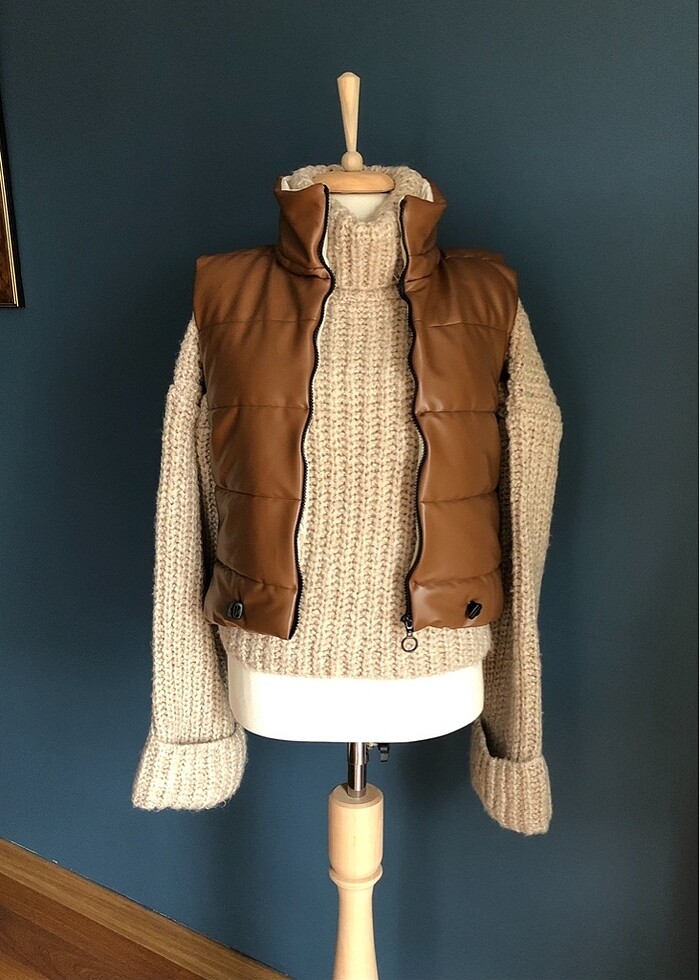 Deri Yelek - Görsel 2