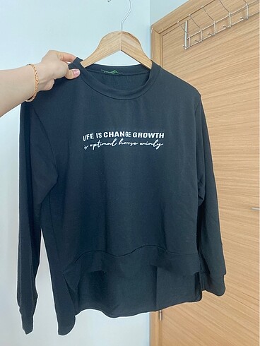 s Beden Siyah Sweatshirt