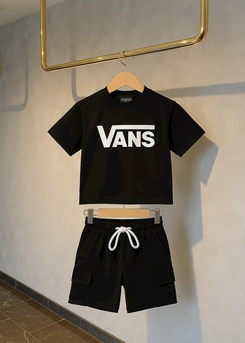 Çocuk Baskılı Tişört ve Şort Takım - Görsel 9