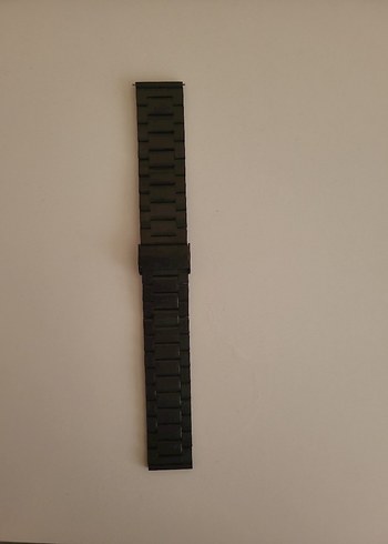 Koyu Renk Minimalist Erkek Saat Kordonu - Görsel 2