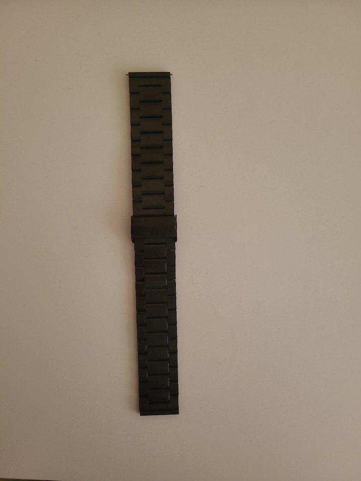 Koyu Renk Minimalist Erkek Saat Kordonu - Görsel 2