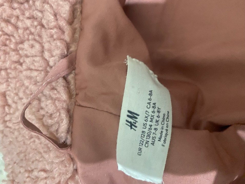 Peluş Renk Bloklu Kız Ceketi - Görsel 3