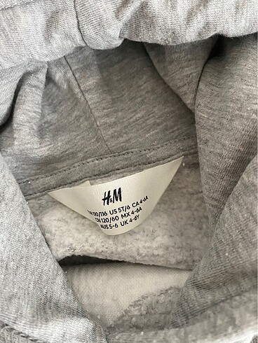 5 Yaş Beden gri Renk H&M Sweat