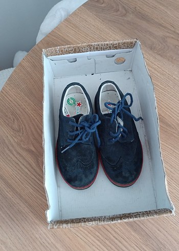 Zara Erkek Çocuk Lacivert Süet Özel Ayakkabı
