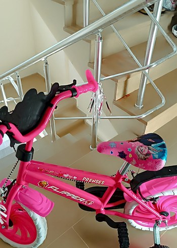 Pembe Prenses Çocuk Üç Tekerlekli Bisiklet - Görsel 3