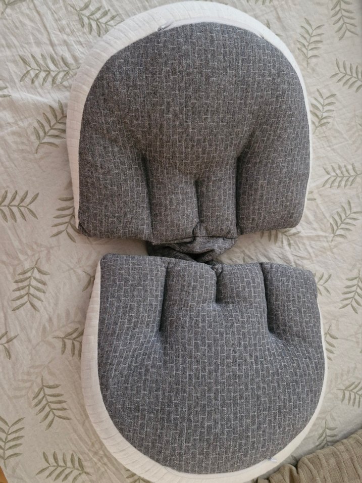 Gri Emzirme ve Hamilelik Destek Yastığı - Görsel 5