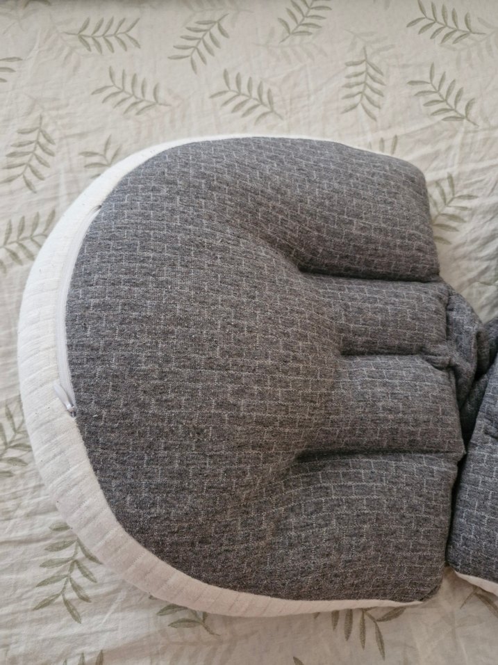 Gri Emzirme ve Hamilelik Destek Yastığı - Görsel 4