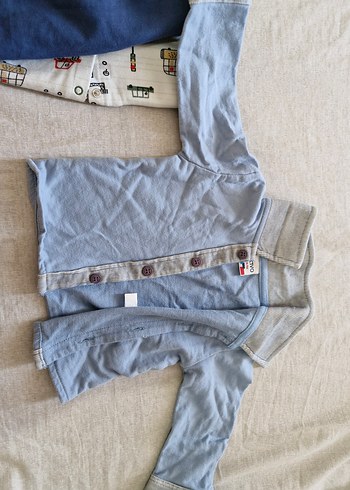 Erkek Çocuk Gri Baskılı Sweatshirt - Görsel 3