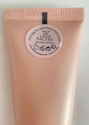 Note 3 in 1 SPF50 BB Krem Light - Görsel 2