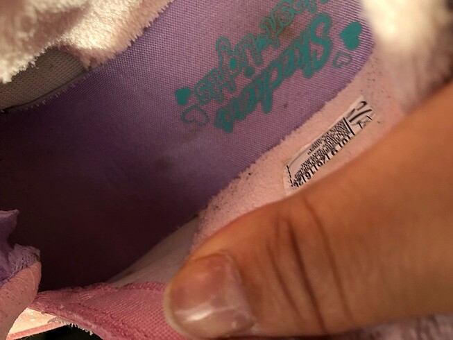 26 Beden pembe Renk Skechers ışıklı bot