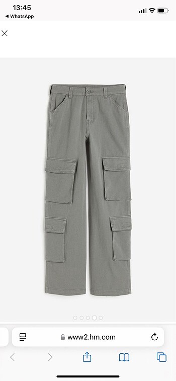 m Beden KARGO PANTOLON H&M