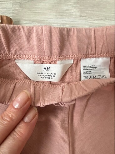 H&M H&M 3 lü pamuk şort