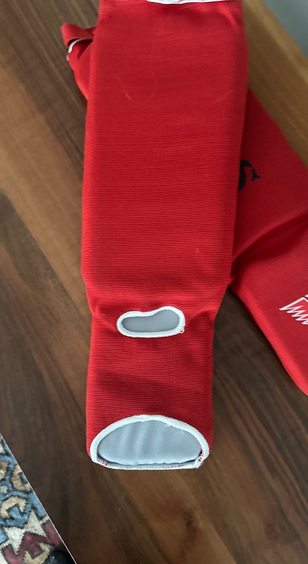 Kırmızı Street Wear Motosiklet Dizlikleri Velcro - Görsel 2