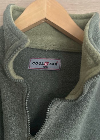 Erkek Gri Yarım Fermuarlı Yüksek Yakalı Polar - Görsel 2