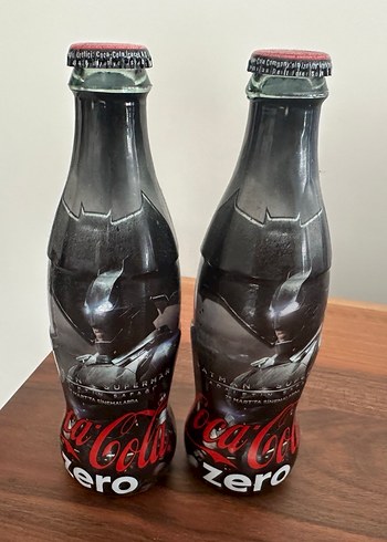 Renkli Desenli Coca-Cola Şişesi Vazo - Görsel 7