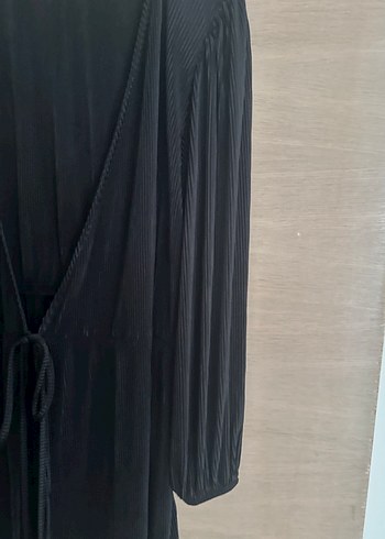 Siyah Uzun Kollu Gevşek Kesim Kadın Giydirme - Görsel 3