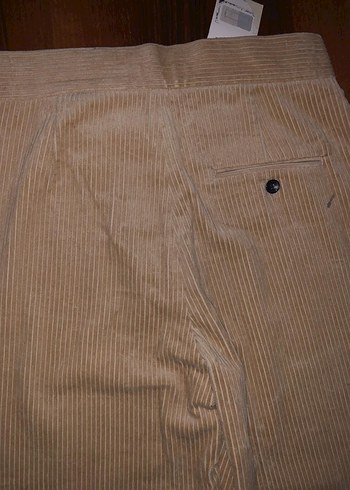 ZARA BEJ KADİFE PANTOLON - Görsel 8