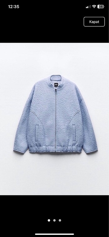 Zara bomber kaban