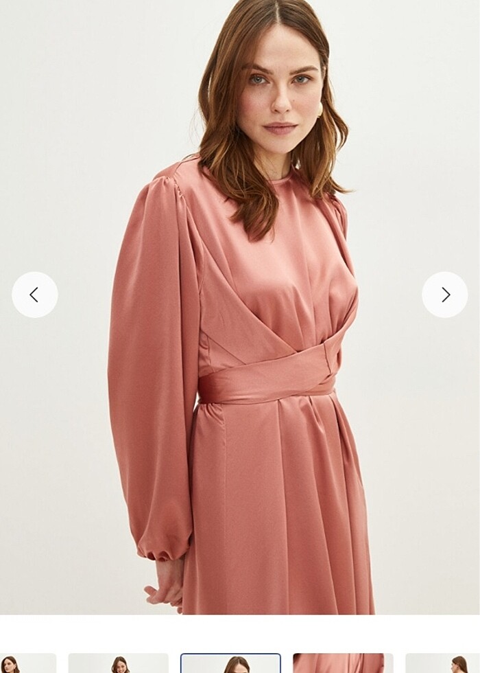 saten elbise - Görsel 2