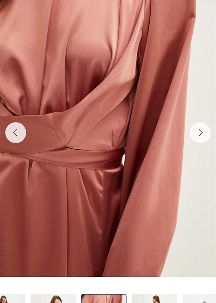 saten elbise - Görsel 3