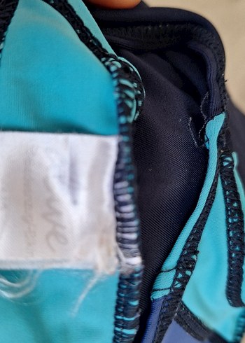 Koyu Mavi Spor Kesim Kadın Mayo - Görsel 3