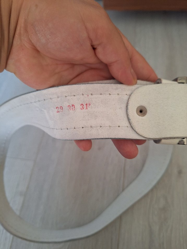 Bej Deri Tokalı Kadın Kemer - Görsel 2