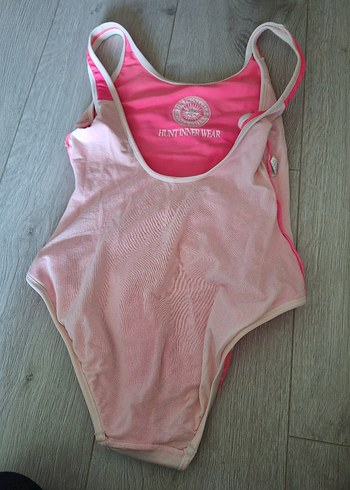 Kız Çocuk Pembe Baskılı Mayo - Görsel 6