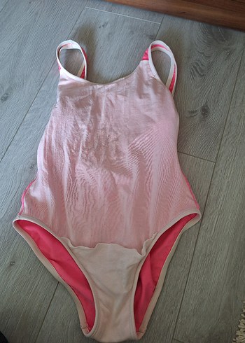 Kız Çocuk Pembe Baskılı Mayo - Görsel 5