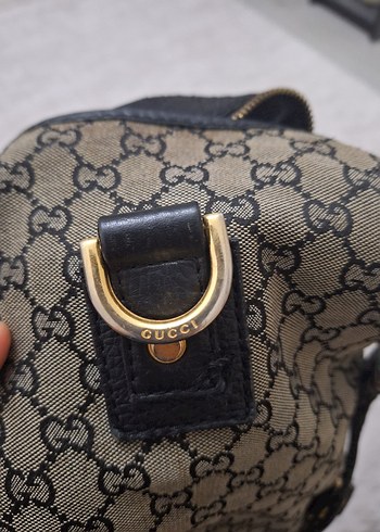 Kahverengi Deri Tokalı Kadın Çanta - Görsel 6