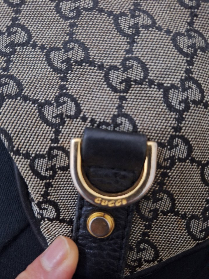 Kahverengi Deri Tokalı Kadın Çanta - Görsel 3