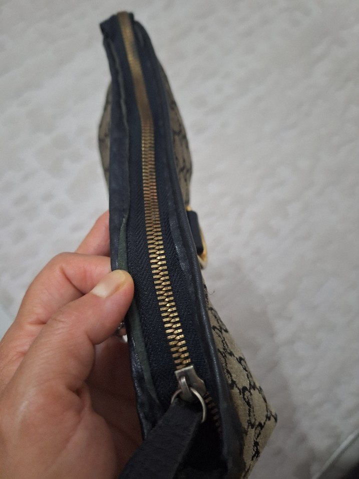 Kahverengi Deri Tokalı Kadın Çanta - Görsel 4