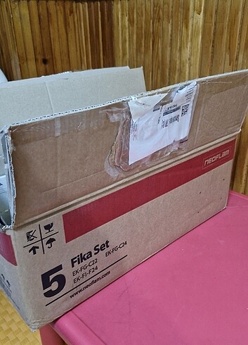  Beden ten rengi Renk Neoflam 7 parça tencere seti