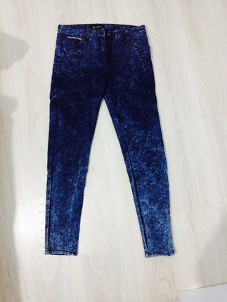 Kırçıllı dar paça pantolon