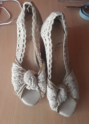 36 Beden Dolgu topuk 