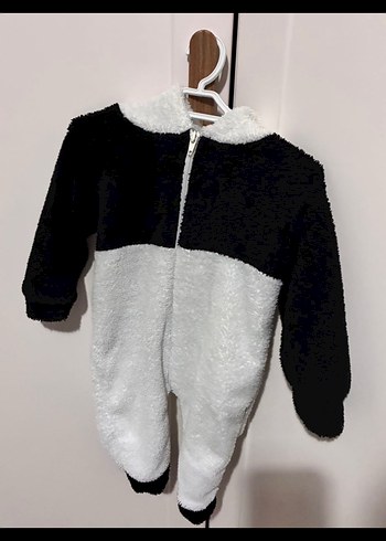 Bebek Peluş Panda Desenli Tulum - Görsel 3