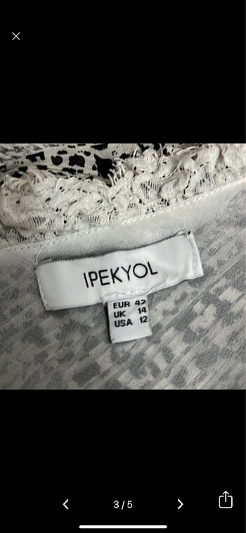 42 Beden Abiye ipekyol