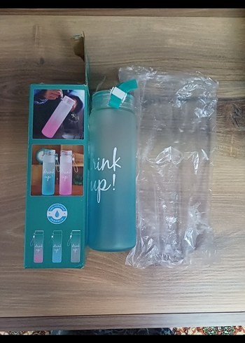 Yaeske Mavi Cam Matara 480 ml - Görsel 2