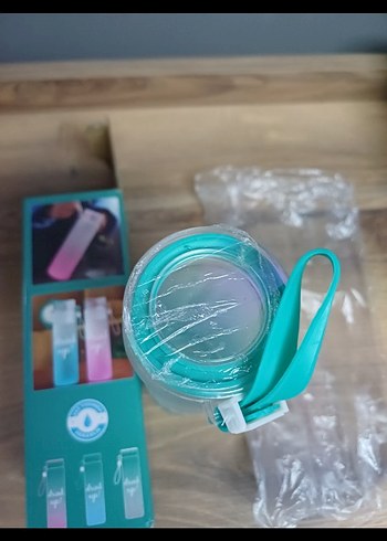 Yaeske Mavi Cam Matara 480 ml - Görsel 4