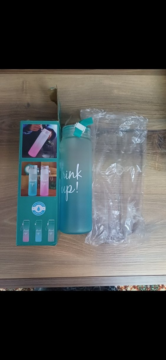 Yaeske Mavi Cam Matara 480 ml - Görsel 2