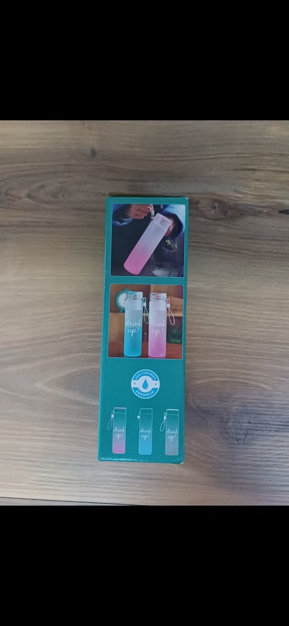 Yaeske Mavi Cam Matara 480 ml - Görsel 3