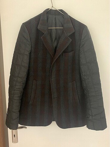 Bordo erkek oturtmalı ceket mont