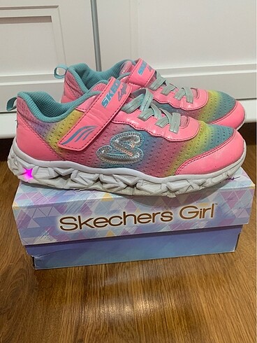 Orjinal Skechers marka ışıklı ayakkabı
