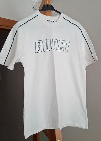 Gucci Beyaz Pamuklu Erkek Tişört