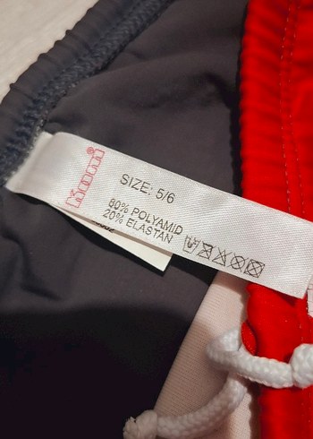 Erkek Çocuk Kırmızı Biker Mayo - Görsel 5